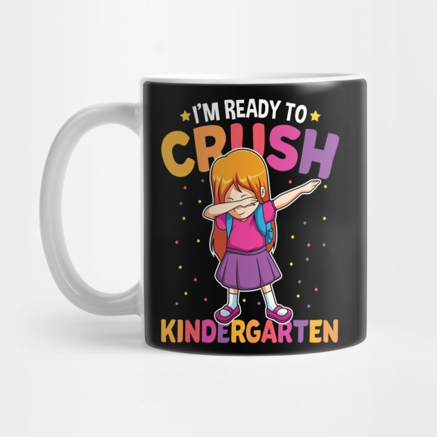 Dabbing Girl Kindergarten Funny Back To School Gift by HCMGift